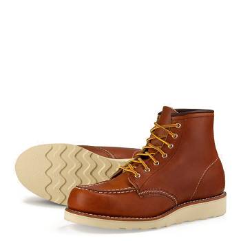 Red Wing Heritage Classic Moc - Bordove 6 Inch Cizmy Damske, RW448SK